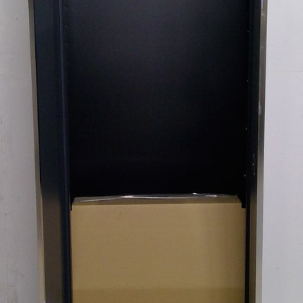 30" Black and Gray Steel Storage Locker