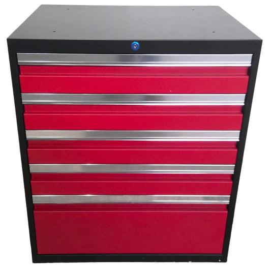 Red 5-Drawer Tool Cabinet