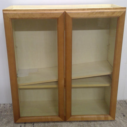 33" x 36" Glass Door Upper Kitchen Cabinet (Added 07/30/2026)