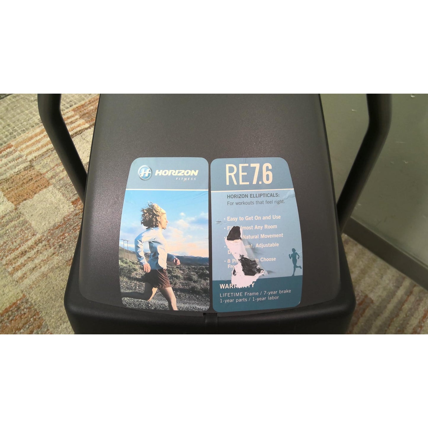 Horizon Fitness RE7.6 Elliptical