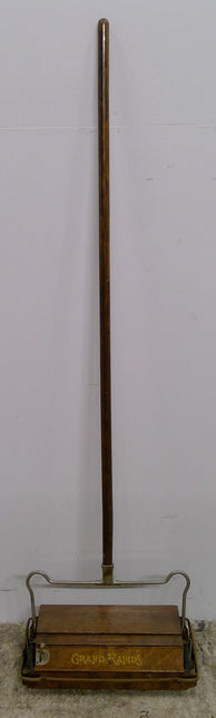 Antique Bissel's Grand Rapids Wood Carpet Sweeper