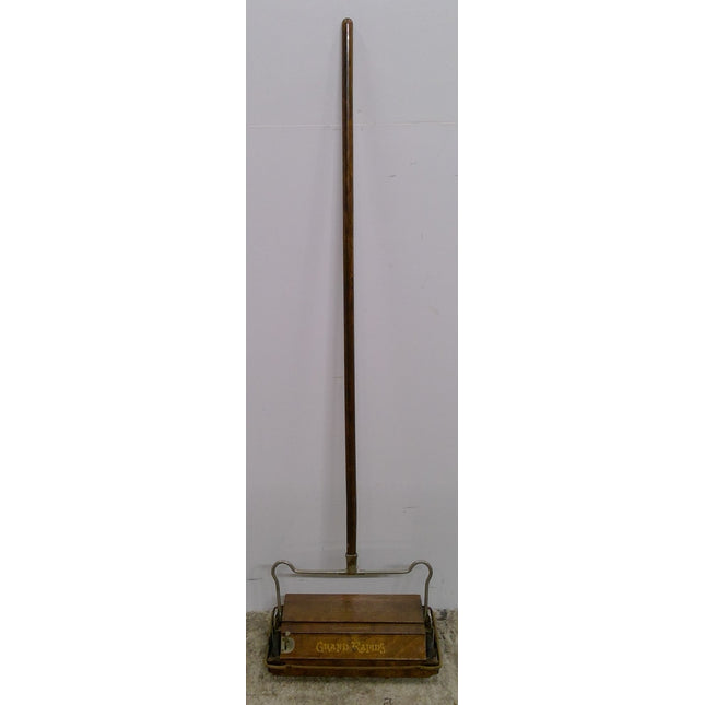 Antique Bissel's Grand Rapids Wood Carpet Sweeper