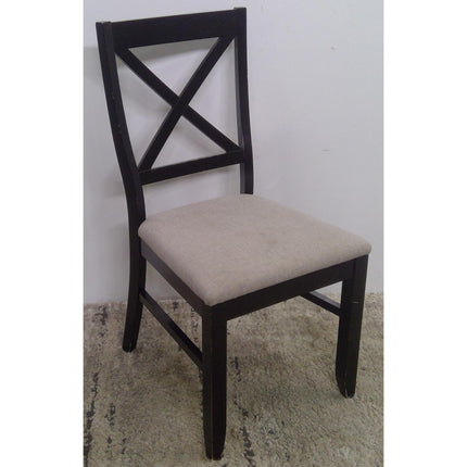 Black and Gray Dining Chair