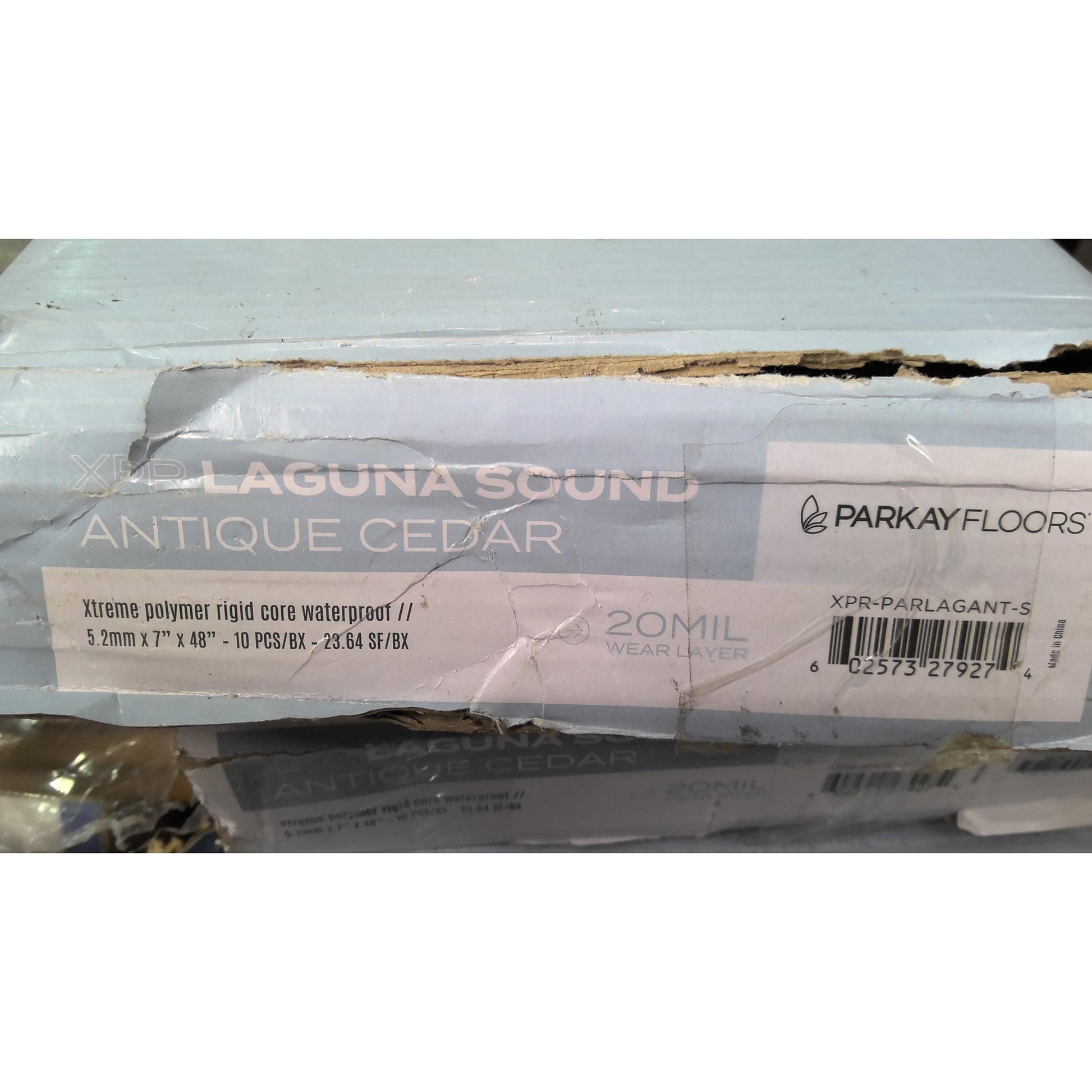 70 Square Feet of Waterproof Rigid Core Vinyl Plank Flooring (3 Boxes)