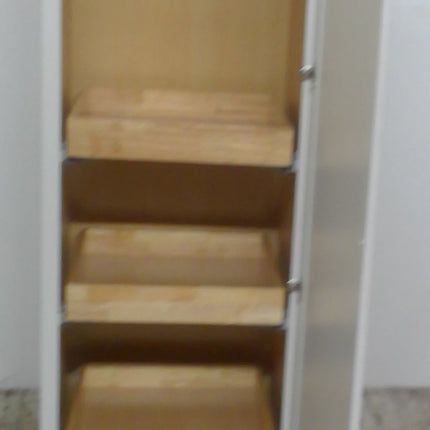 24" x 61.5" White Pantry Cabinet