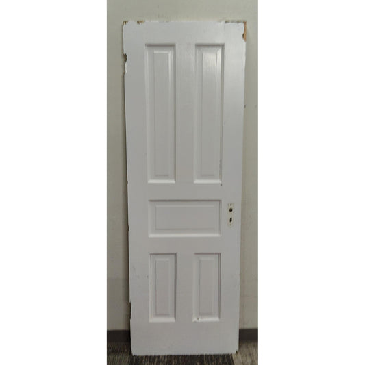 26" x 77" White Int. Solid-Core Door