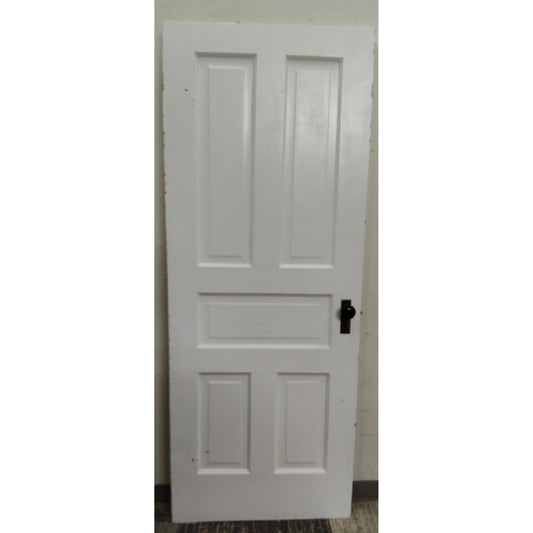 25.5" x 76.5" White Int. Solid-Core Door