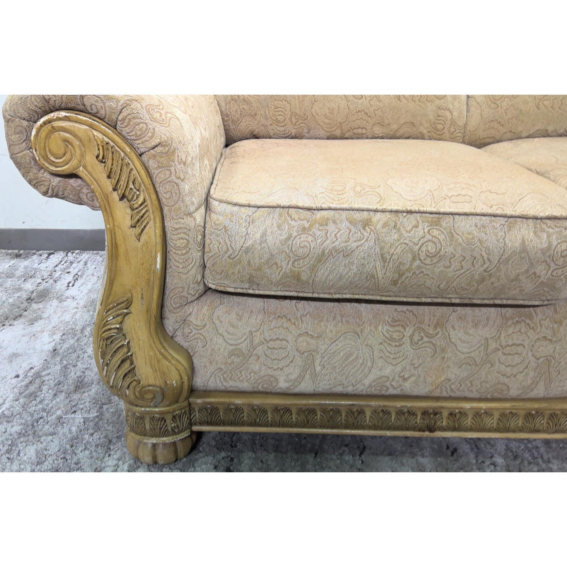 66" Tan Loveseat