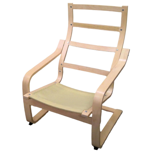 Oak-Veneered Armchair Frame