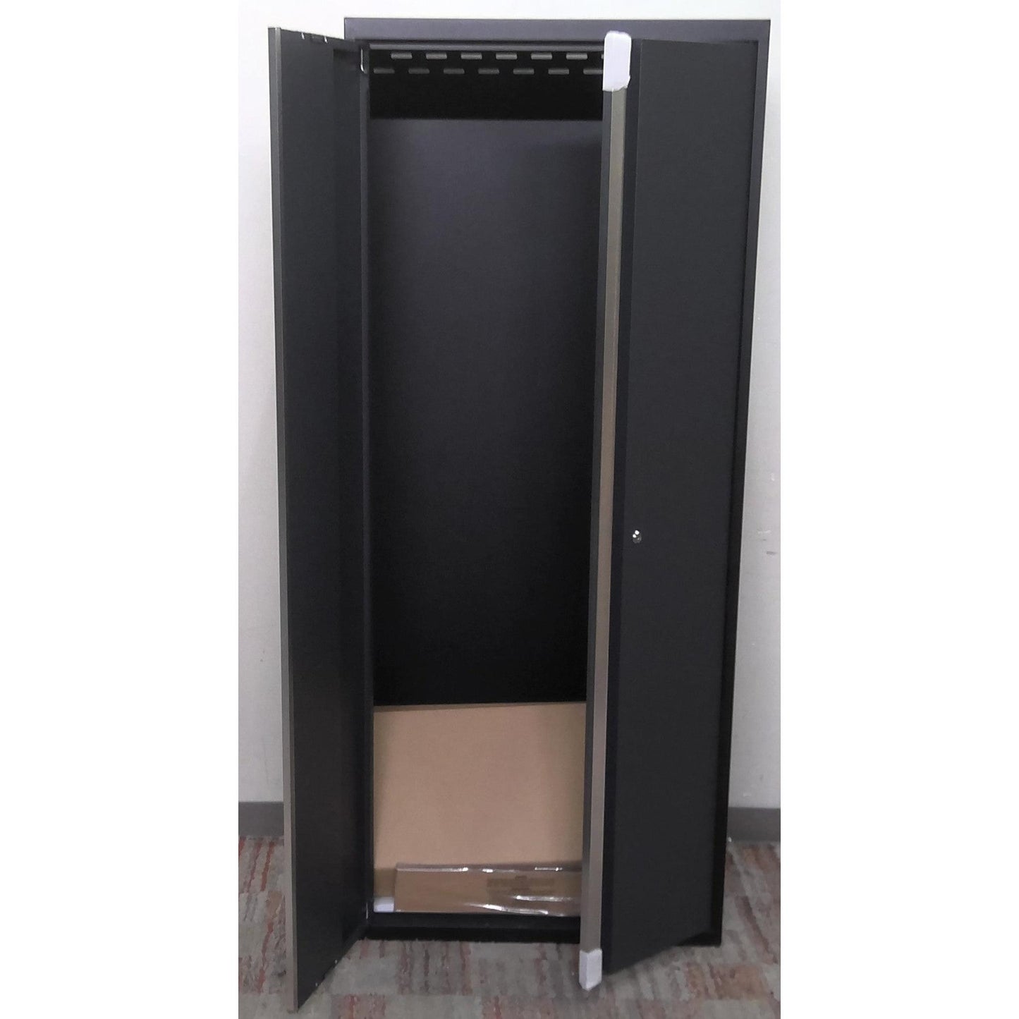 30" x 72" Black and Gray Multi-Use Steel Storage Locker