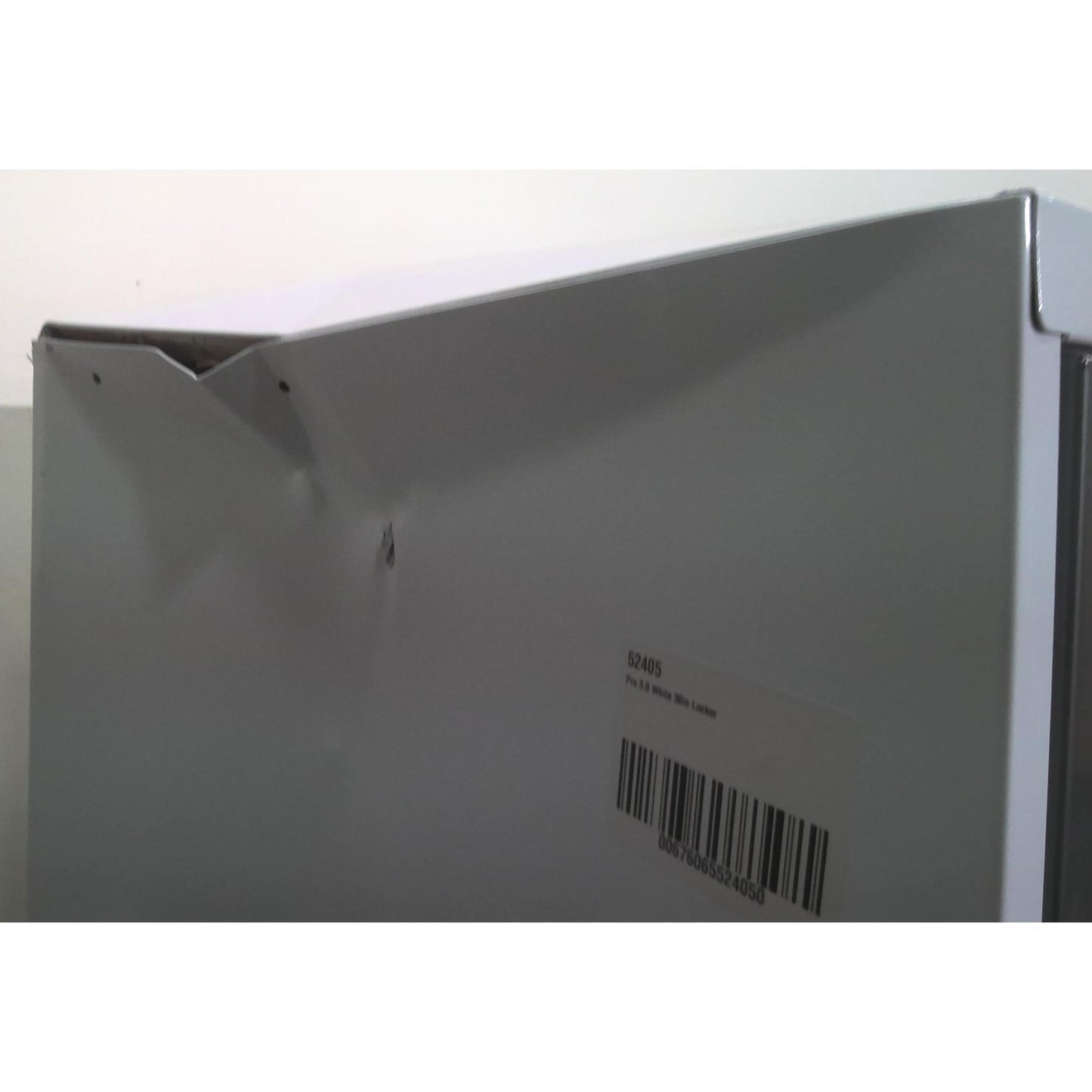 36" x 80" White Multi-Use Steel Storage Locker