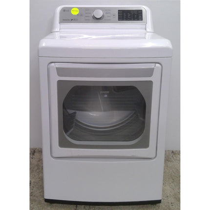 LG 7.3 cu. ft. Ultra Large Capacity Smart Wi-Fi Enabled Electric Dryer with Sensor Dry