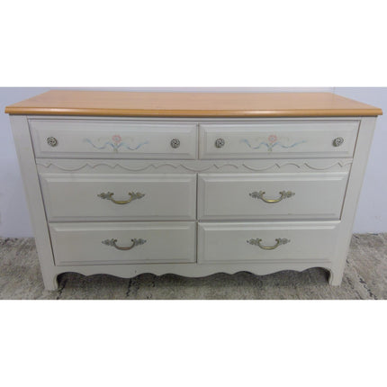 50" 6-Drawer White Dresser with Mirror (Added 08/11/2026)