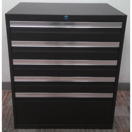 Black 5-Drawer Tool Cabinet