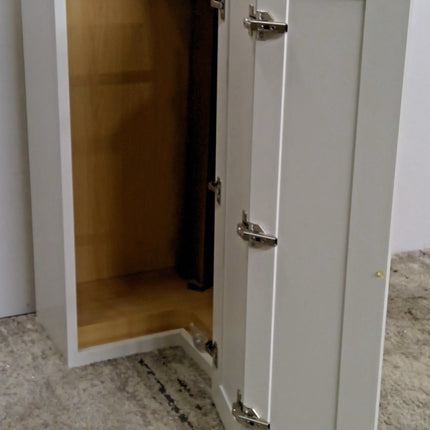 24" x 42" White Upper Corner Cabinet