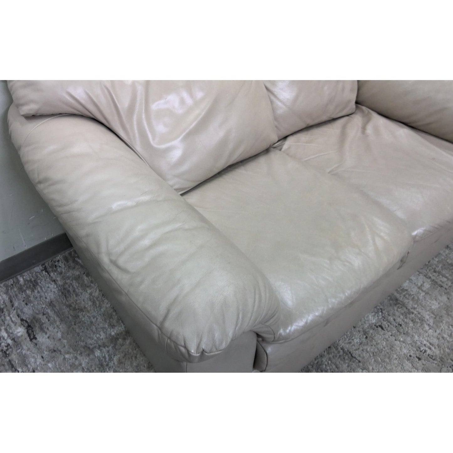 60" Gray Loveseat