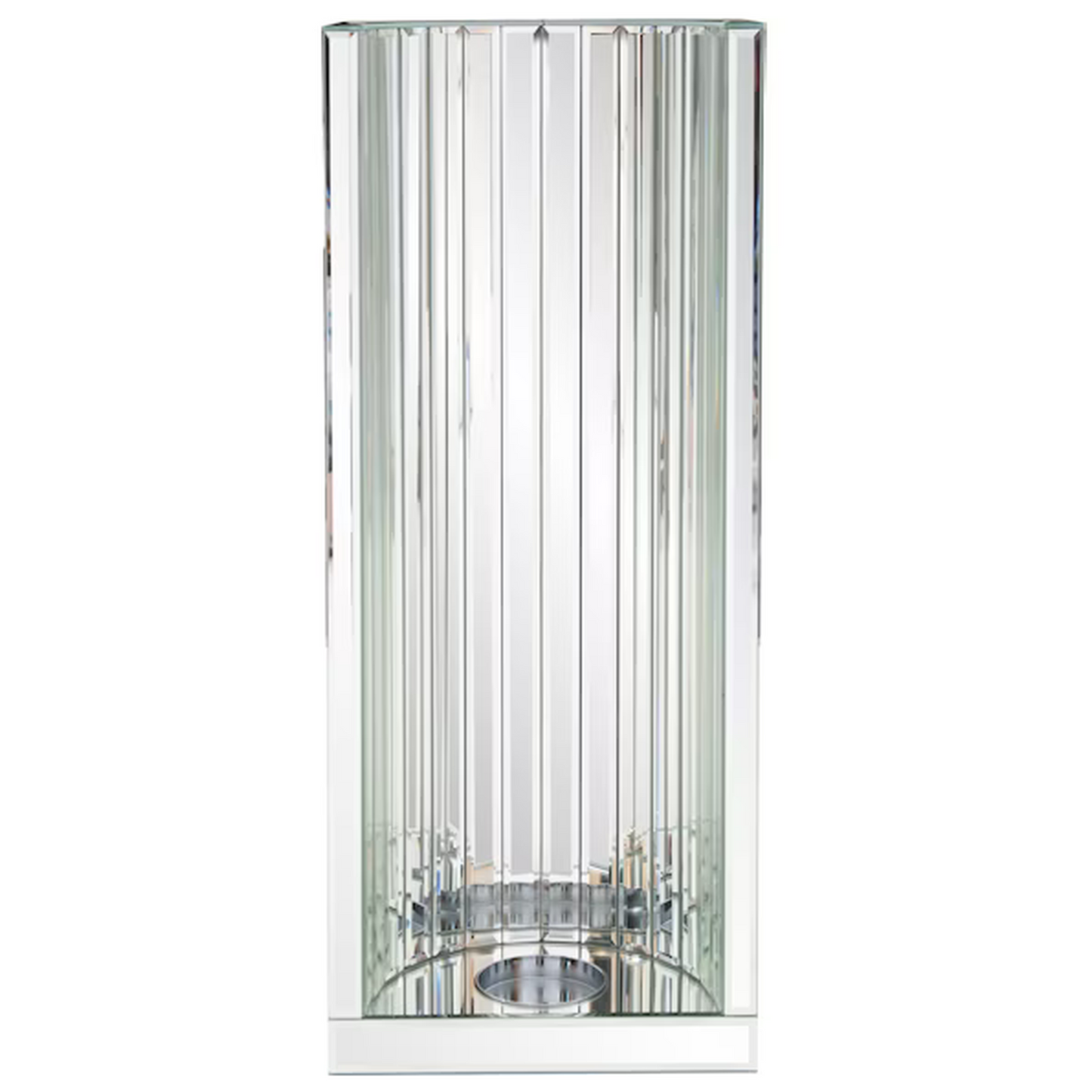 Howard Elliott Faceted Mirror Wall Sconce