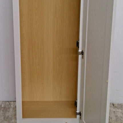 18" x 42" White Plywood Upper Cabinet