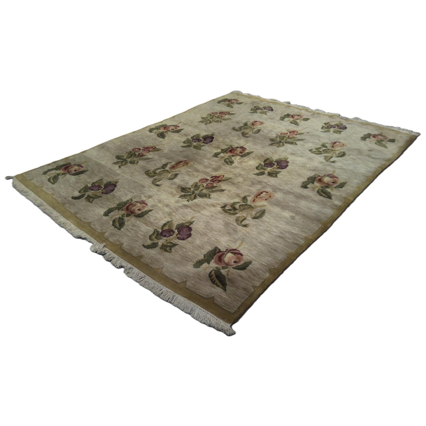 7'8" x 9'8" Floral Rug