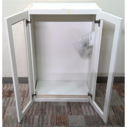 24" White Upper Cabinet