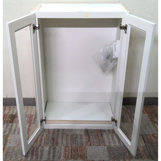 24" White Upper Cabinet