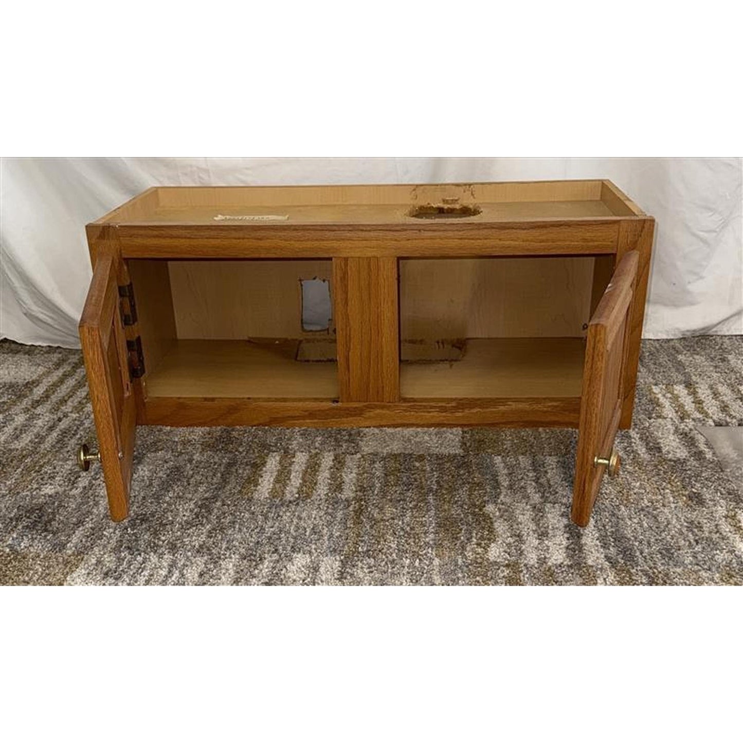 Wood Wall Bridge Cabinet