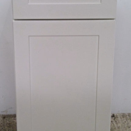 15" White Base Cabinet