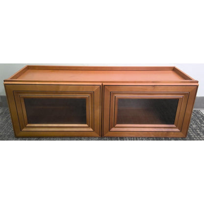 36" Glass Door Upper Cabinet