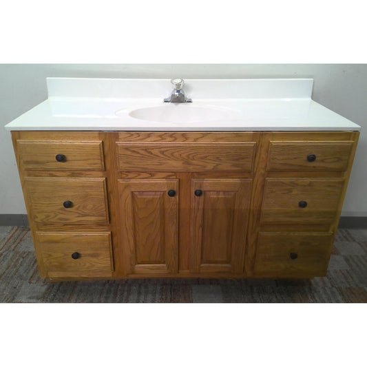 55" Vanity with Faucet
