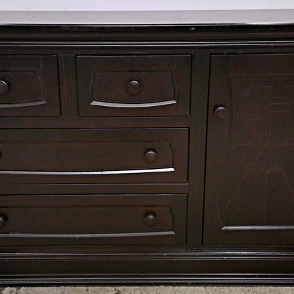 56" Dark Dresser