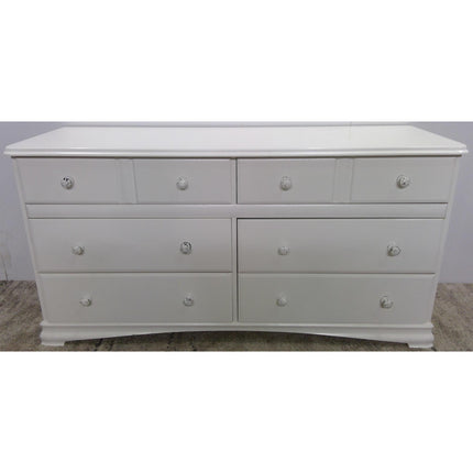 62" White 6-Drawer Dresser (Added 07/22/2026)