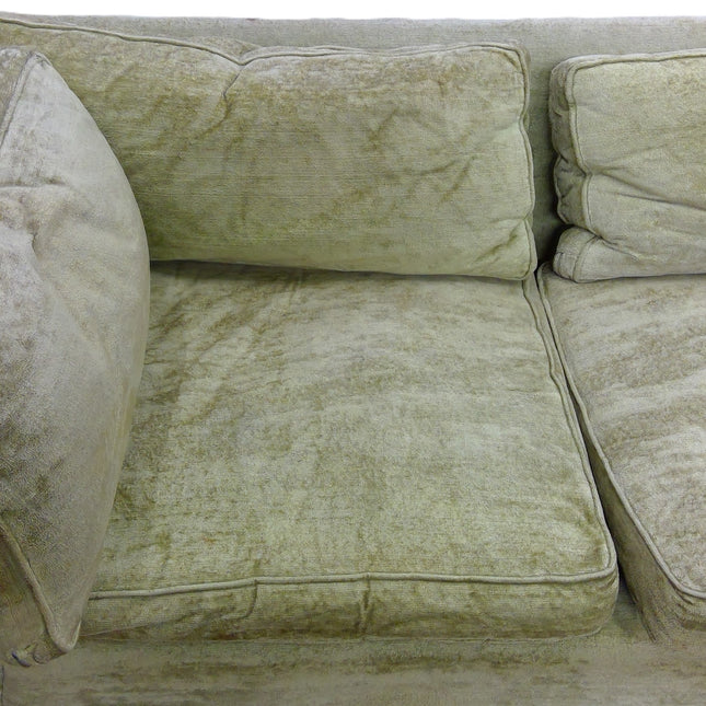 90" Green Sofa