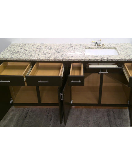 72" Granite Top Vanity