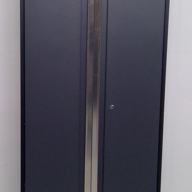 30" Black and Gray Steel Storage Locker
