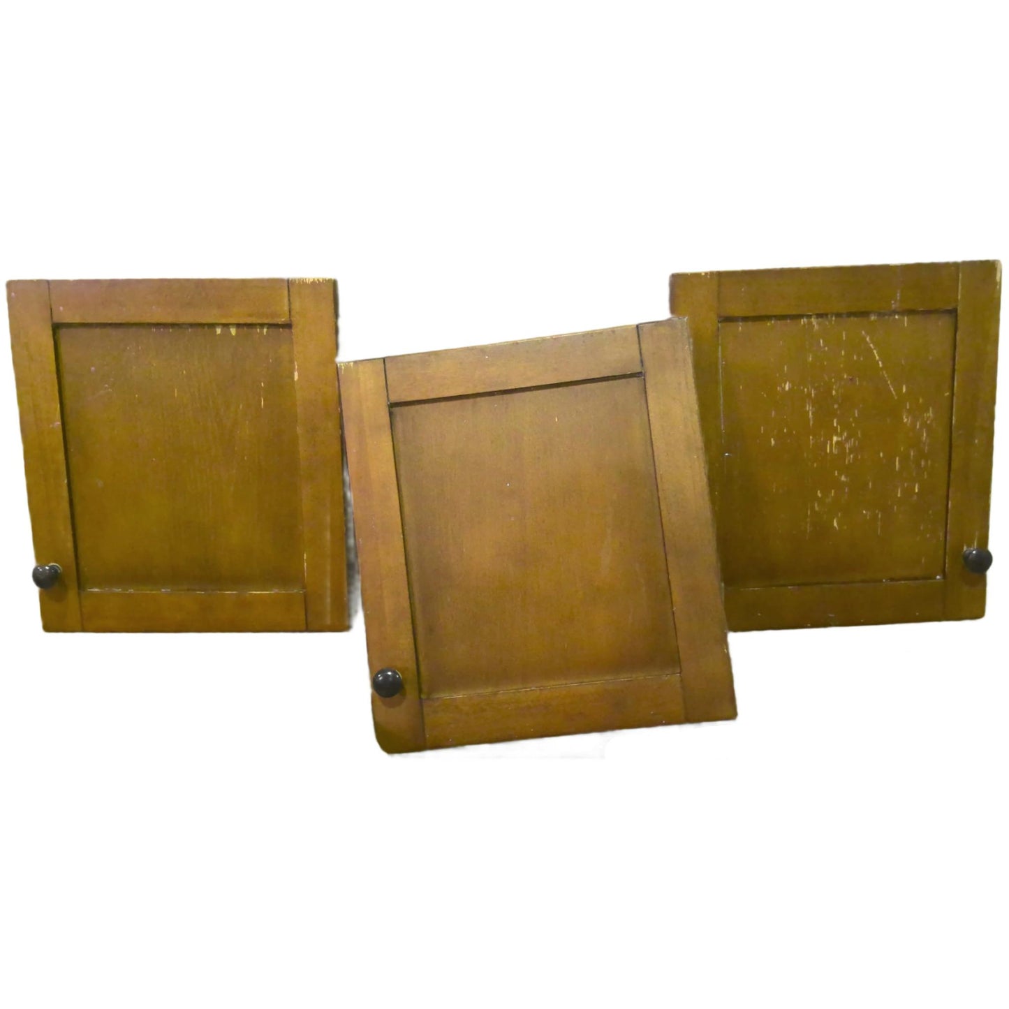 Vanity with Gold Faux Granite Countertop