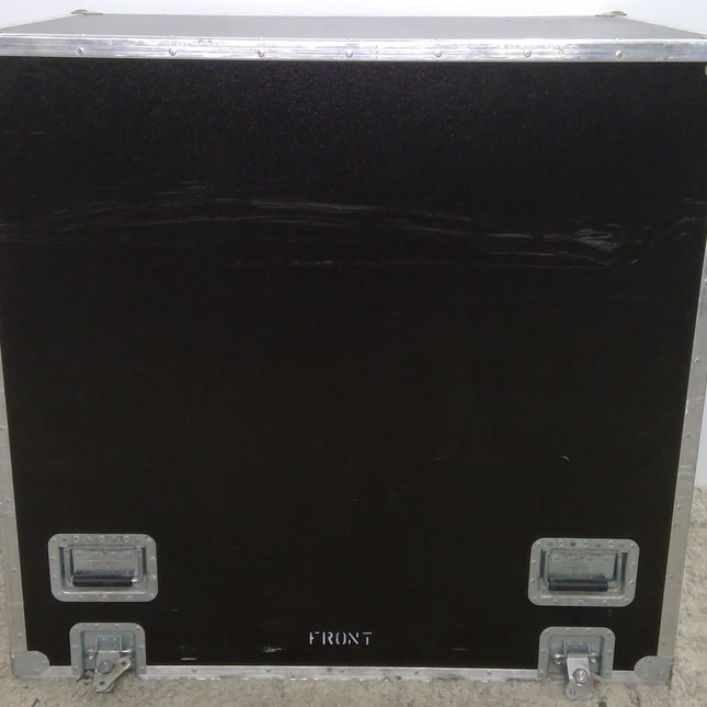 35" Audio Mixer Cart with Flight Case Cover