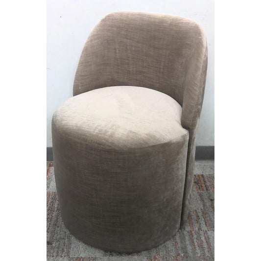 Gray Barrel Chair