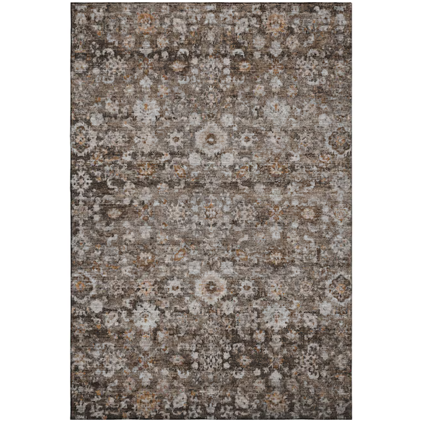 9 x 12 (ft) Loomed Fudge Rectangular Indoor Geometric Area Rug