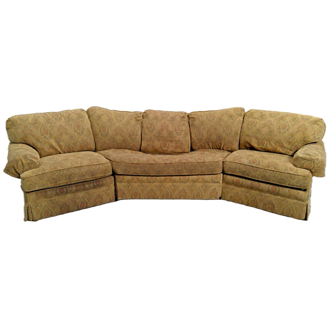 3-Piece Recliner/Sleeper Sectional Sofa