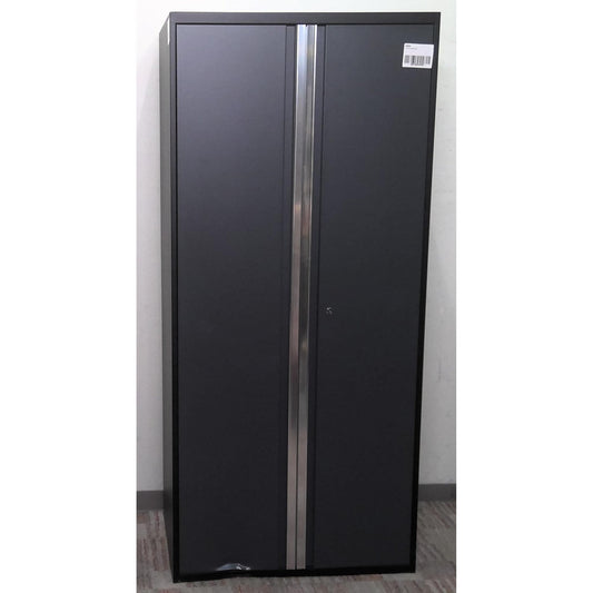 36" x 80" Black and Gray Multi-Use Steel Storage Locker