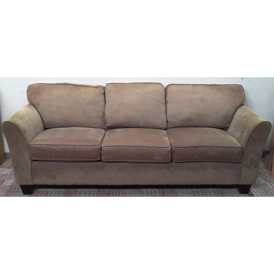87" Tan Sofa