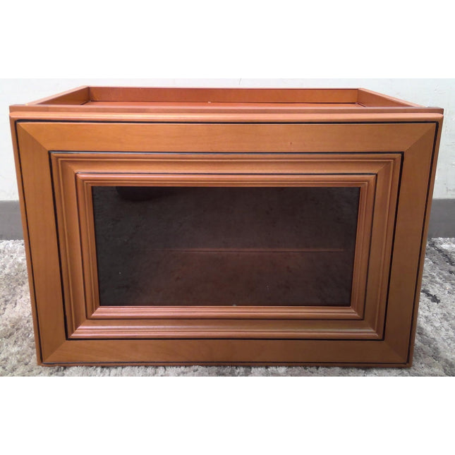 18" x 12" Glass Door Upper Cabinet
