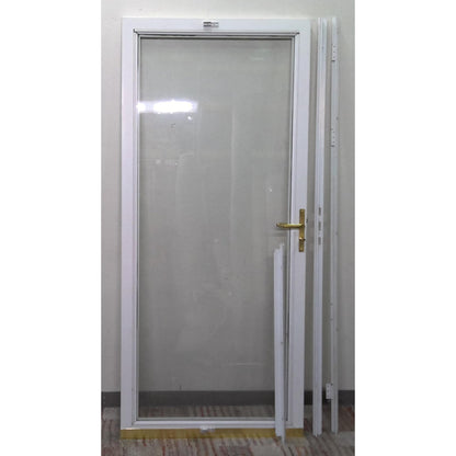 35.5" x 80" White Storm Door