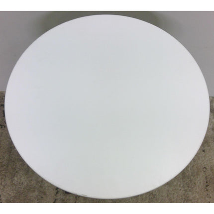 20" White Round Table