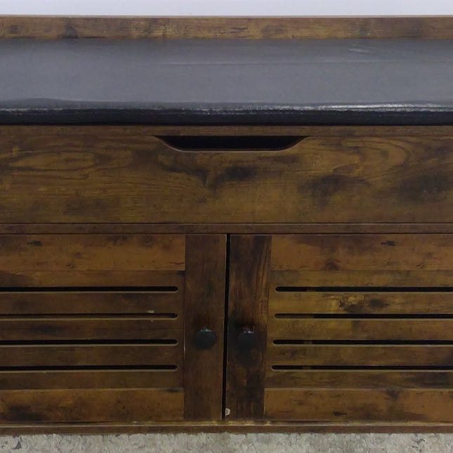 40" Storage Bench with Black Cushion (Added 07/24/2026)