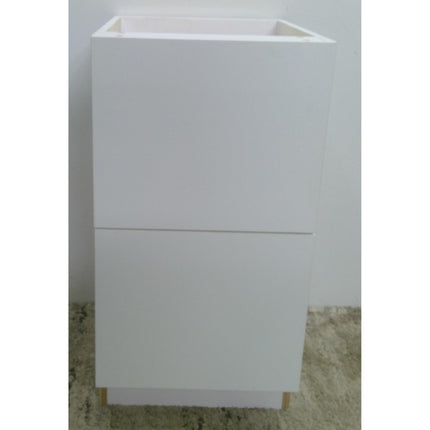 18" White 2-Drawer Base Cabinet (Added 08/01/2026)