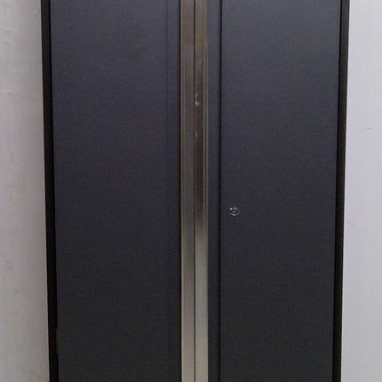 30" Black and Gray Steel Storage Locker