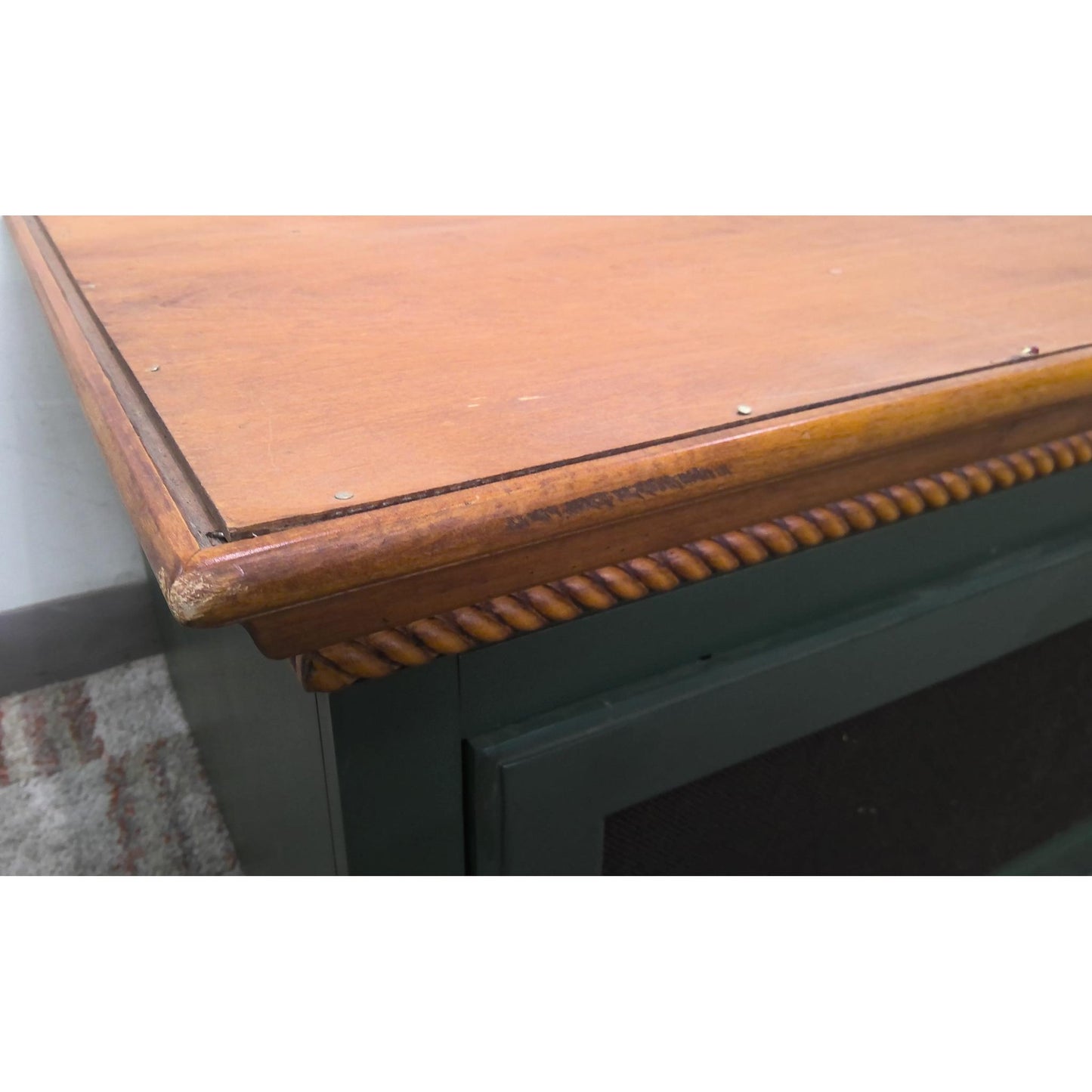 48" Green Upper Cabinet