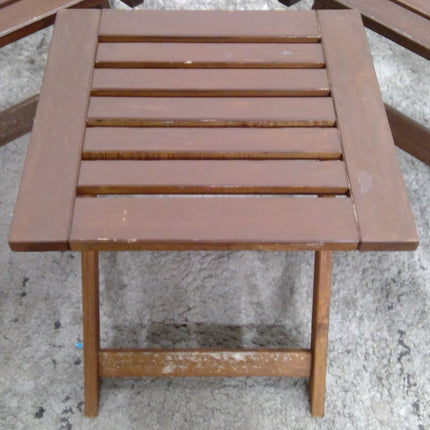 3 Piece Outdoor Wood Furniture Set