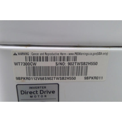 LG 5.0 cu. ft. Smart Wi-Fi Enabled Top Load Washer with TurboWash